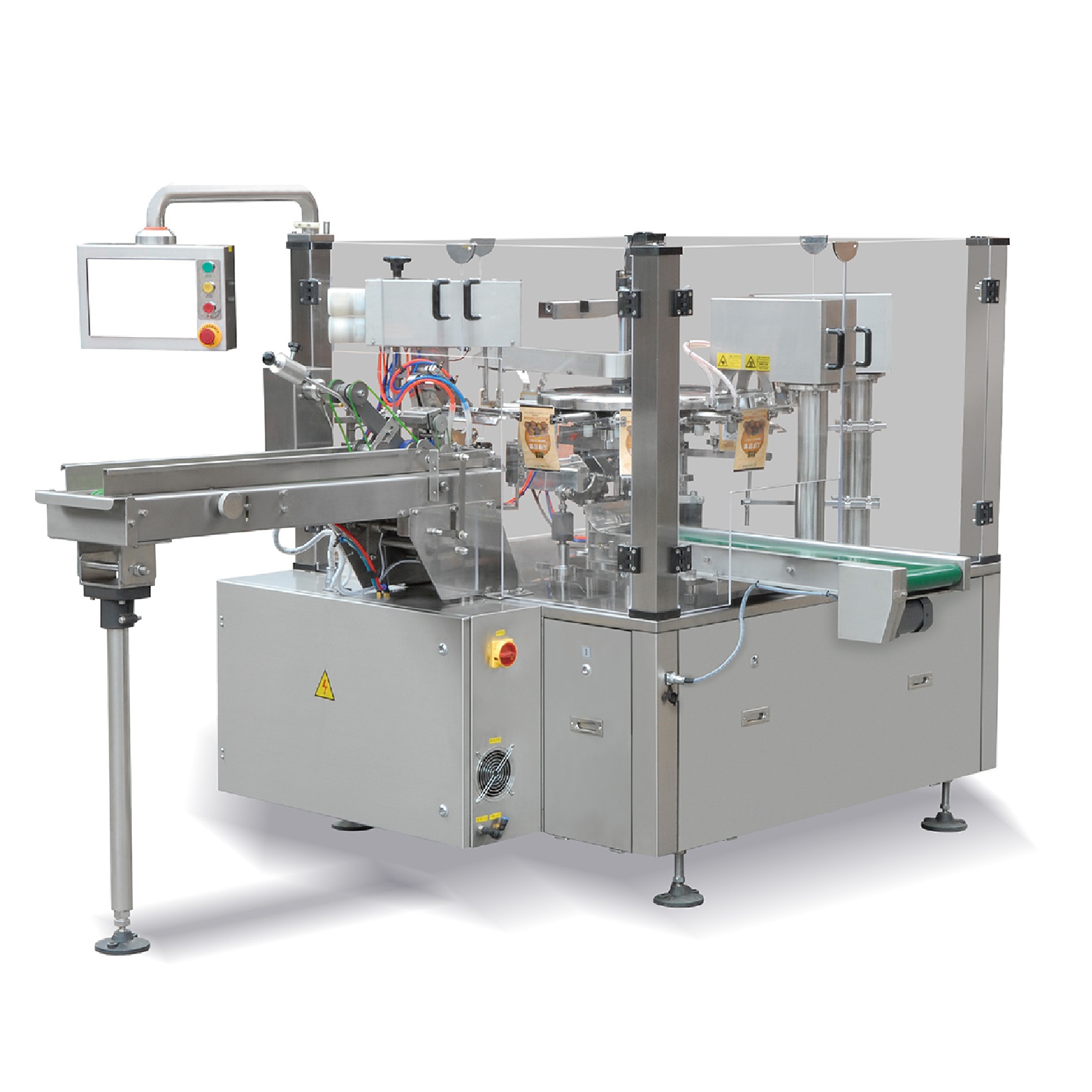 Rotary preformed pouch packing machine – RP8-D